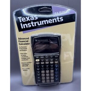 Texas Instruments BA II Plus Graphing Calculator  New Factory Sealed